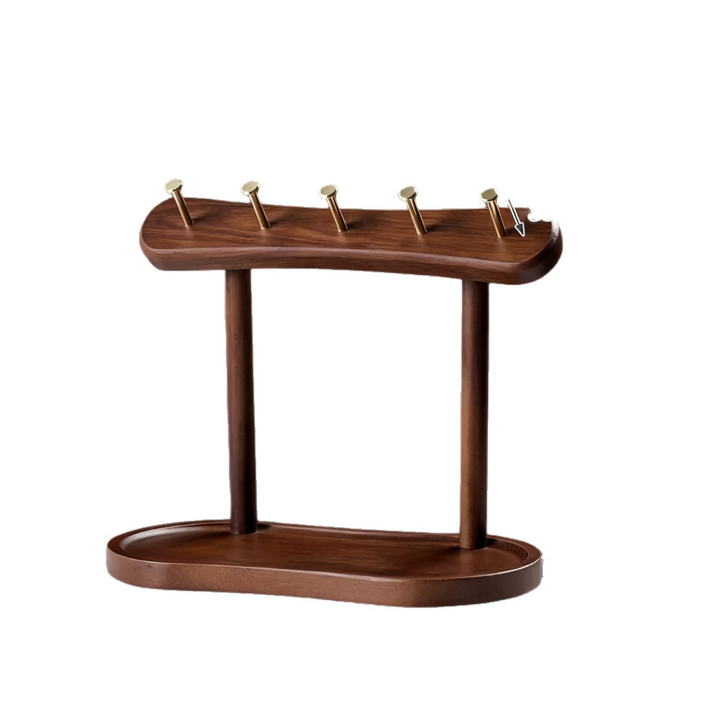 Minimalist Solid Wood Key Storage Rack