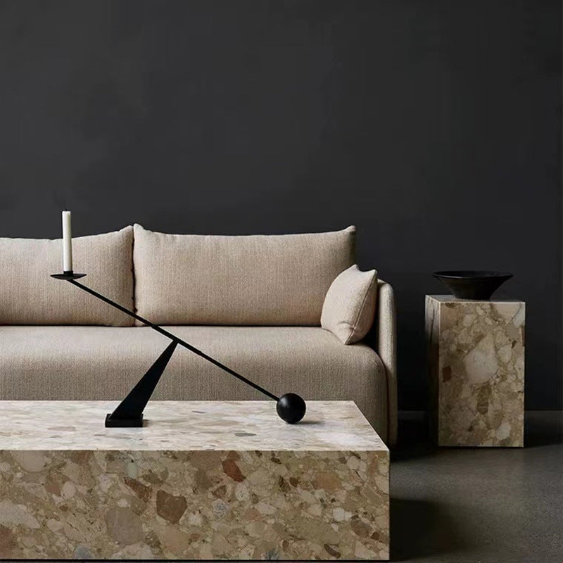 Minimalist Sculptural Candlestick