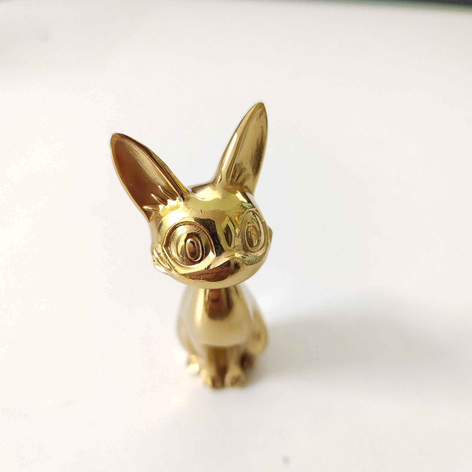 Brass Cat-shaped Knob / Pull