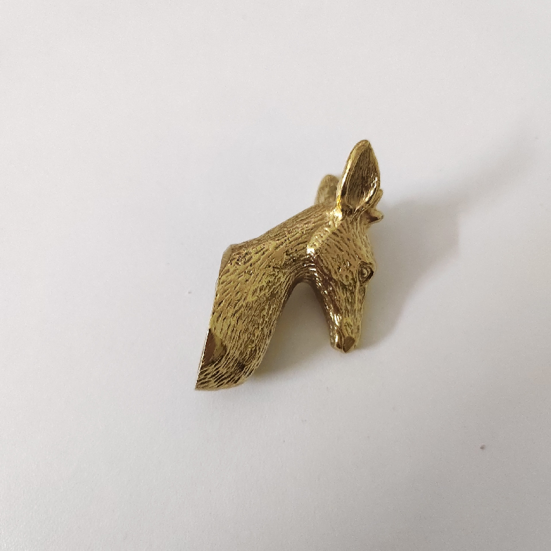 Brass horse head dog head deer head handle
