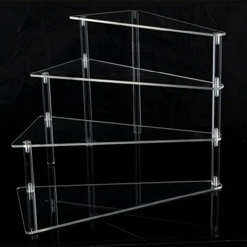 Multi-Tier Acrylic Display & Organizer Rack