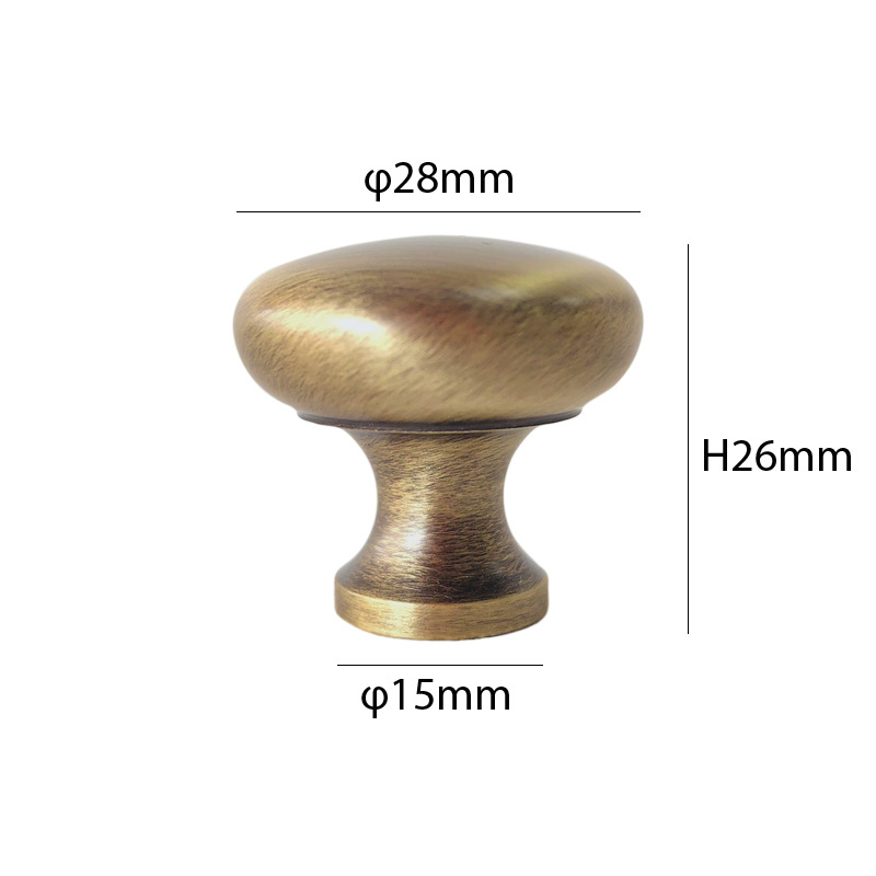 Simple brass handle