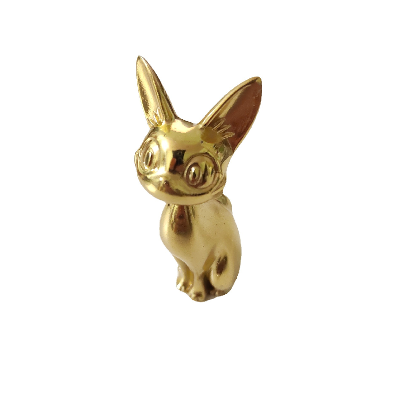 Brass Cat-shaped Knob / Pull