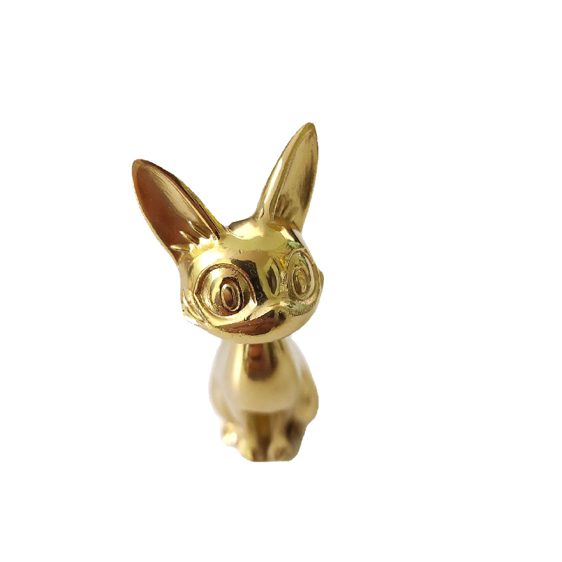 Brass Cat-shaped Knob / Pull